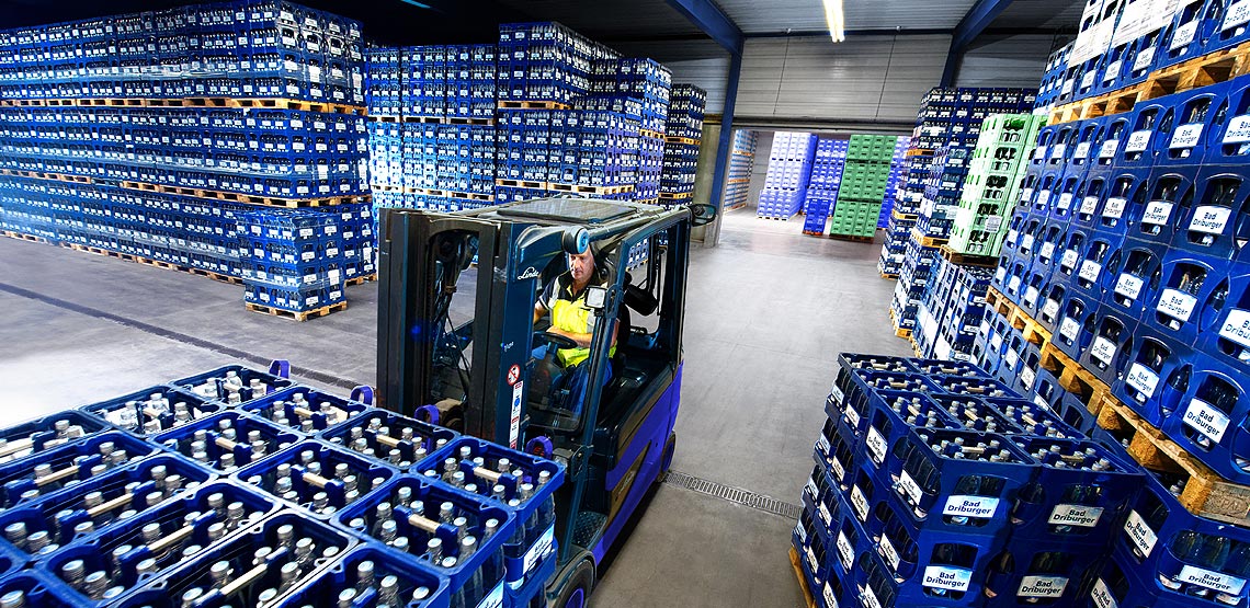 Lager für die neue Ware