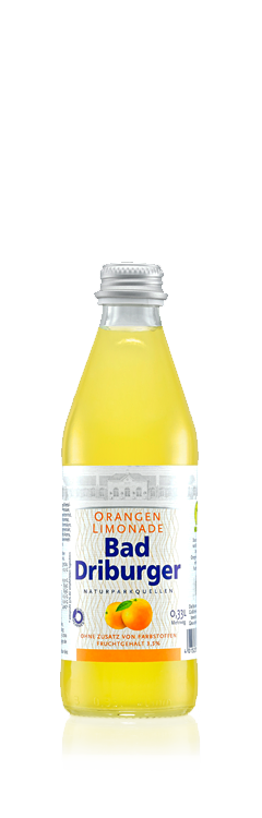 Bad Driburger Erfirschungsgetränk Orangenlimonade